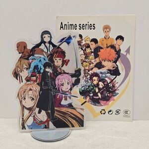 Sword Art Online SAO Kirito Asuna Family Klein Agil Shirika Yui GM Acrylic Stand